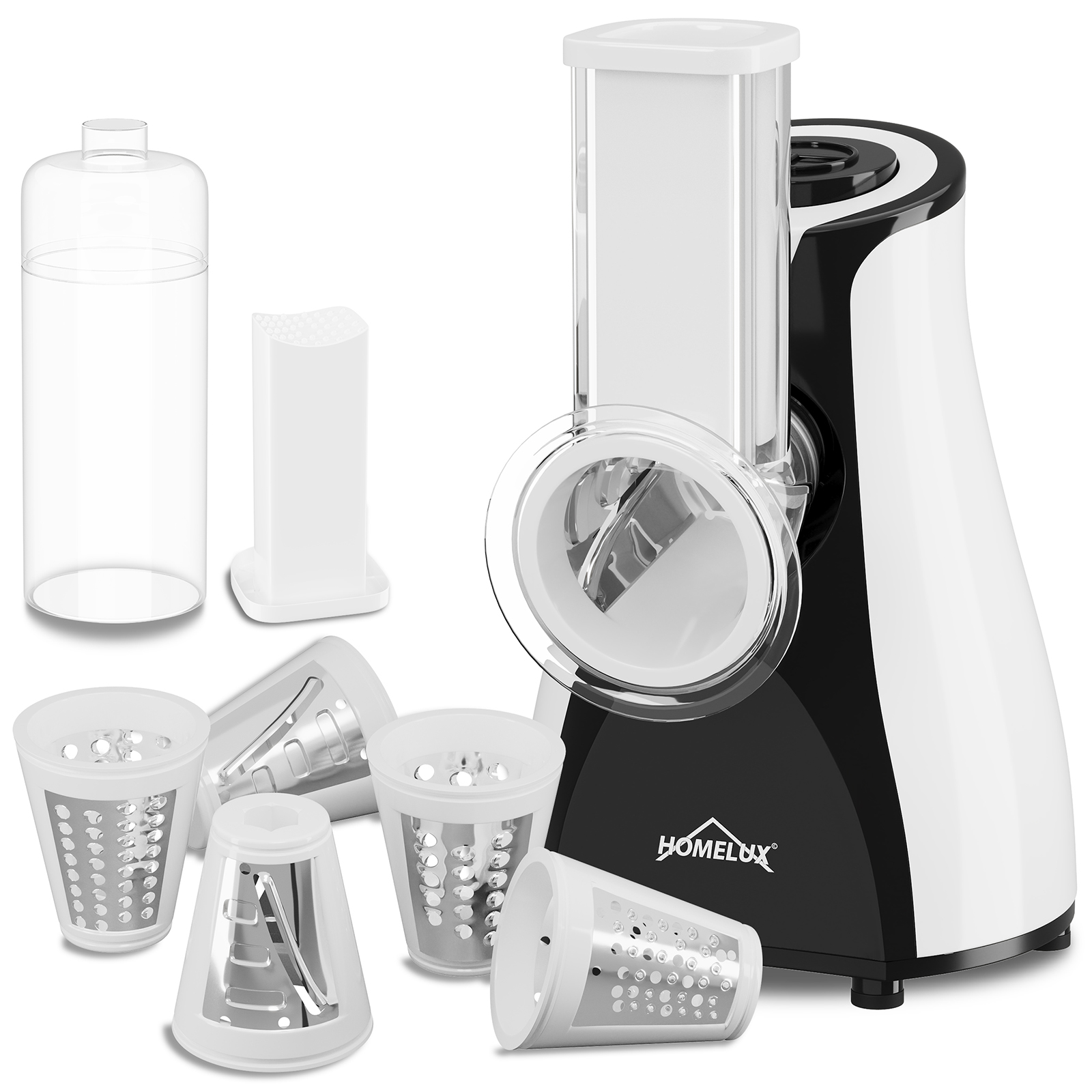 Electric Drum Grater, black+white（GSE002-Black+White）