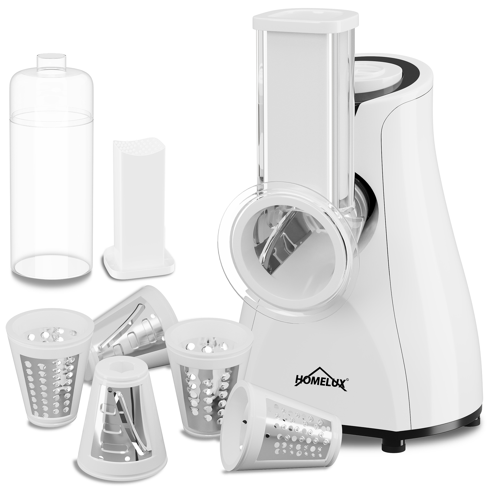 Electric Drum Grater, white， GSE002-White