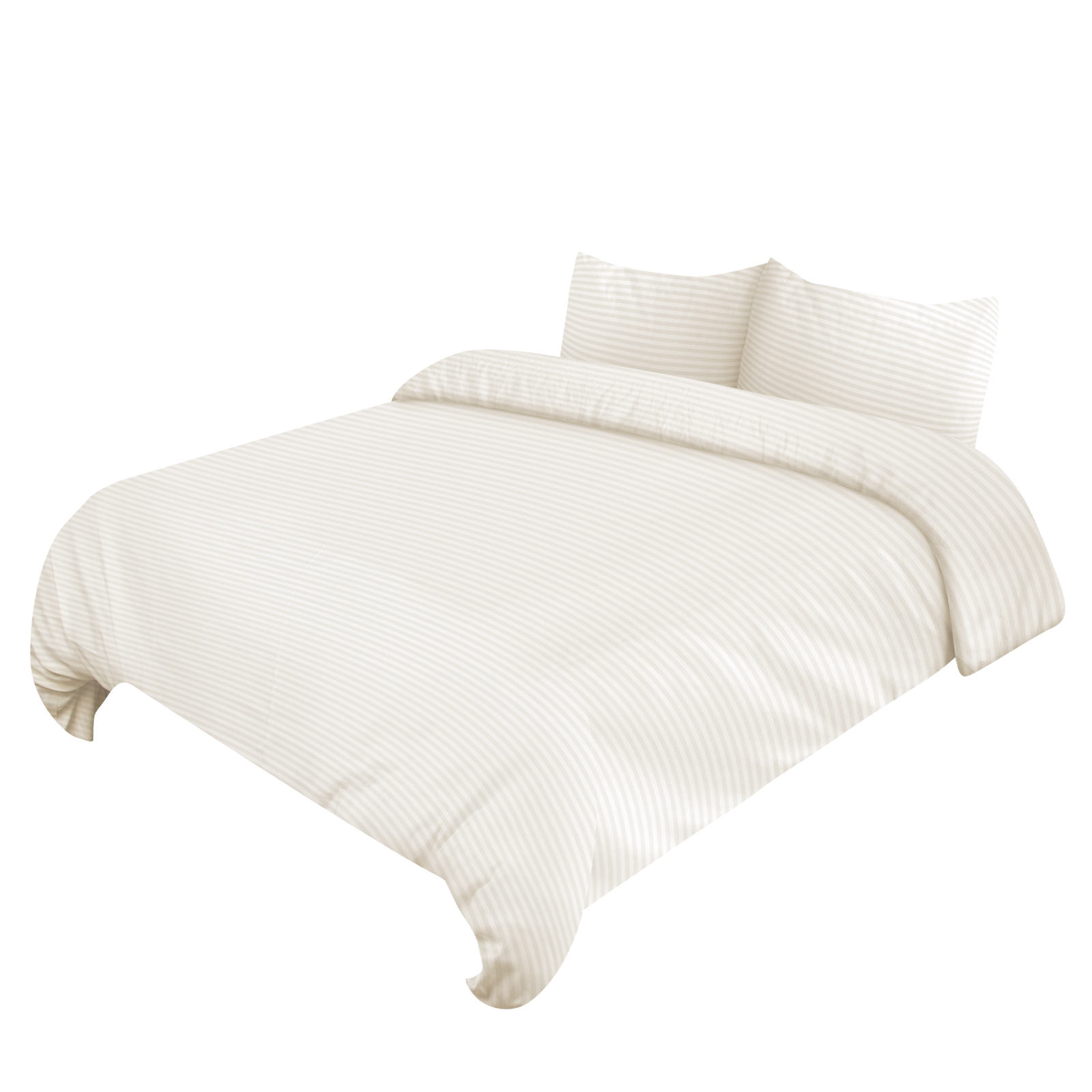 HOMELUX Bettwäsche 220x240 4teilig - Bettbezüge 200 x 220 1er Set mit 50x70 2er Kissenbezüge, Bettwäsche-Sets 220x240cm aus Mikrofaser，HL-4CST077