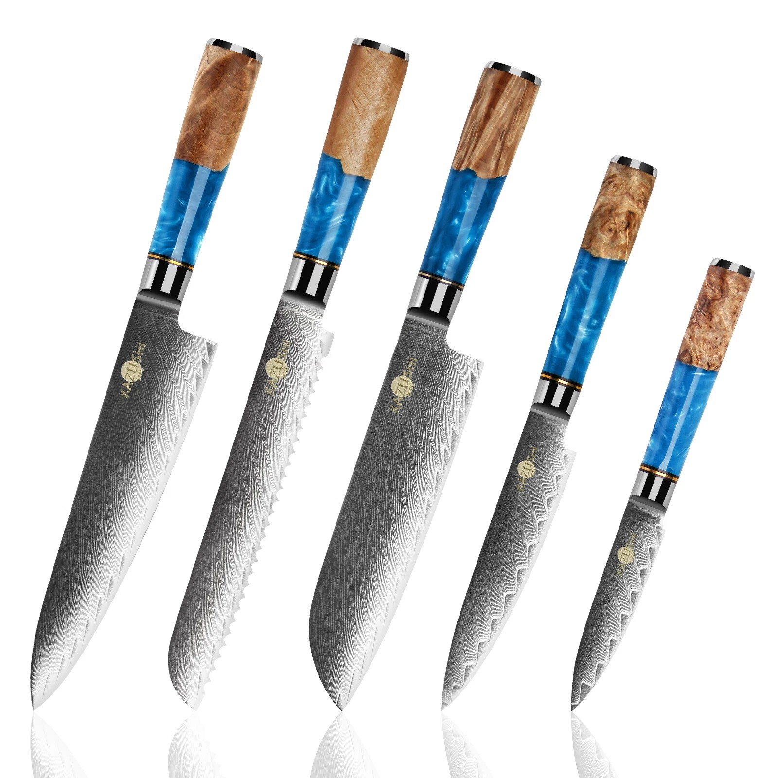 Damascus knife Santoku knife professional sharp chef's knife Japanese VG10 Damascus steel（24LH-1218/24LH-1219/24LH-1222/24LH-1223/24LH-1220）